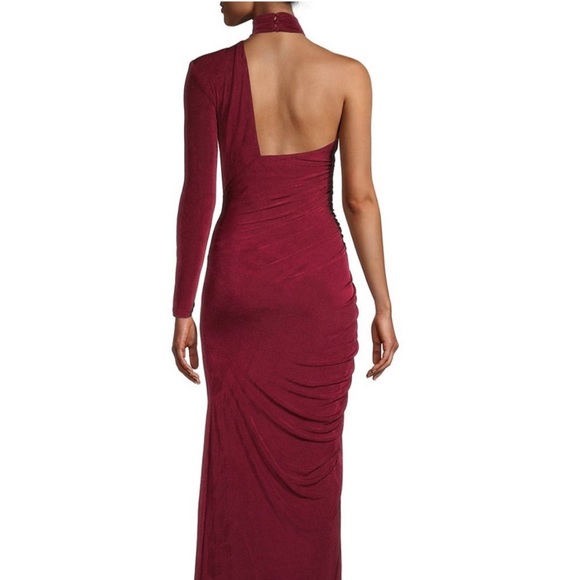 MISHA Pauline Gown in Port size 4– worn once - Picture 8 of 11